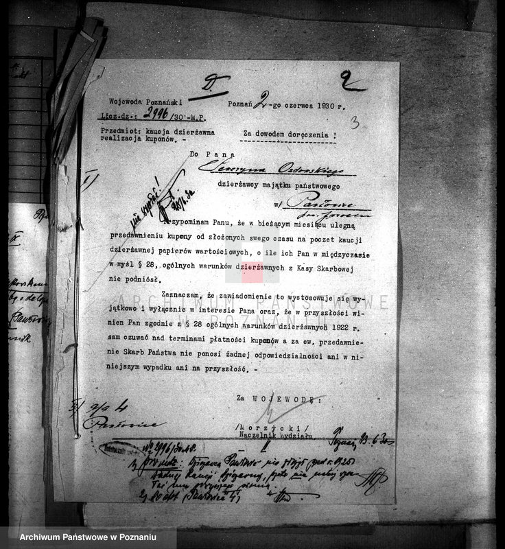 Obraz 7 z jednostki "Kaucje dzierżawne majętności Pawłowice"