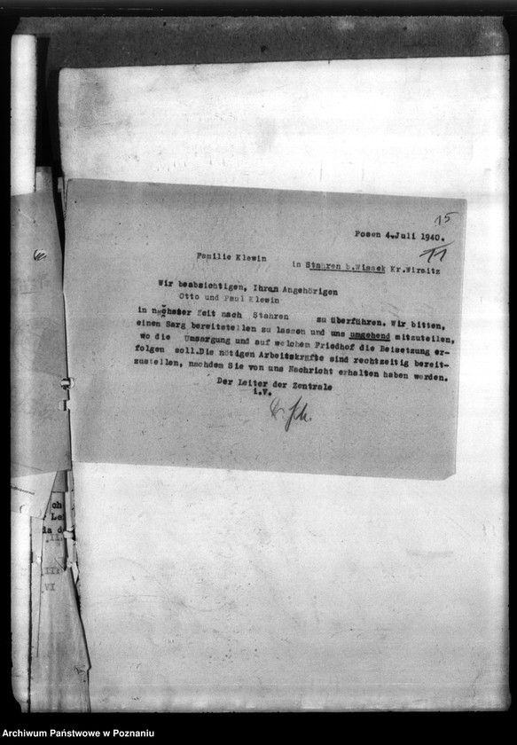 Obraz 19 z jednostki "Brüder Klewin aus Staren, Kreis Wirsitz (Wyrzysk)"