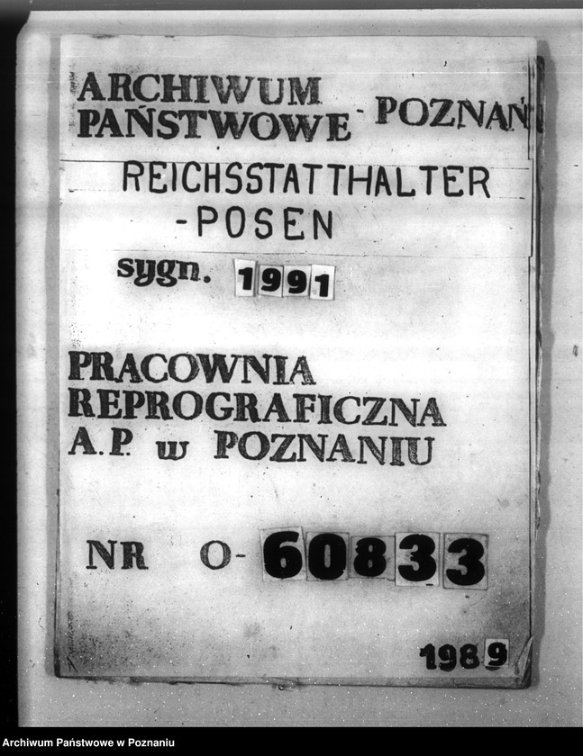 Obraz 1 z jednostki "Statistik der Krankheiten im Wartheland"