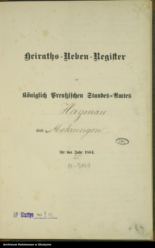 image.from.unit.number "Heiraths-Neben-Register Nr 1 - 17"