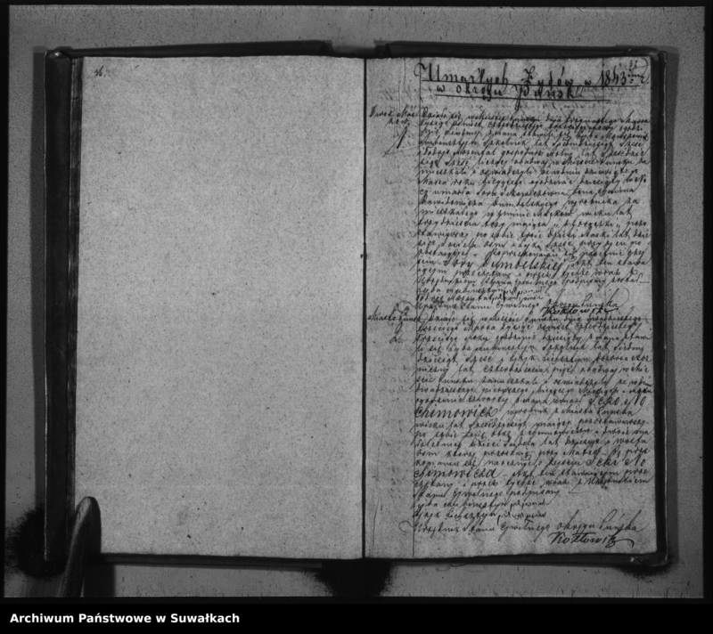 image.from.unit.number "Duplikat Urodzonych, Zaślubionych i Umarłych Żydów w Okręgu Puńsk w 1843 roku."