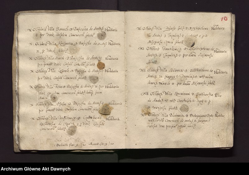 image.from.unit.number "Regestrum exactionis contributionum de aratris -- in toto palatinatu Podoliae in conventu Piotrcoviensi sancitarum --"