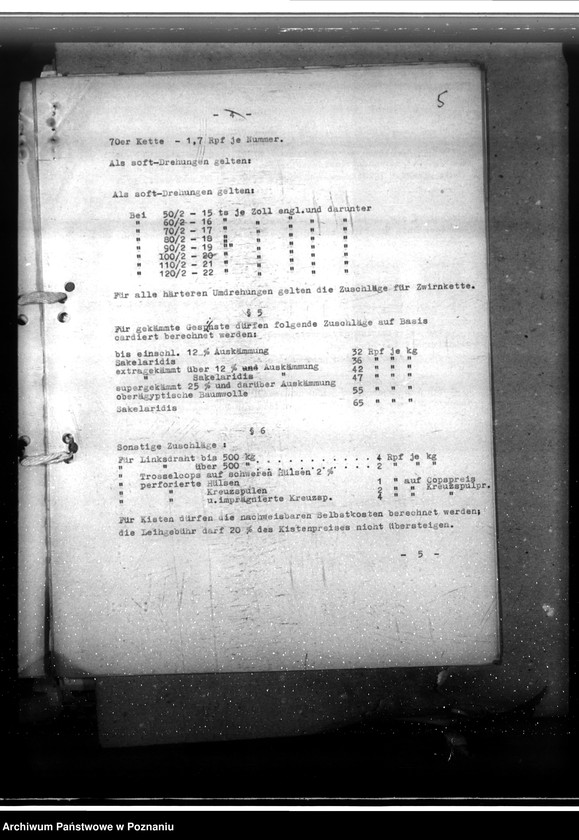 Obraz 9 z jednostki "Baumwell- und Zeollwollgespinnste. Preisbildung"