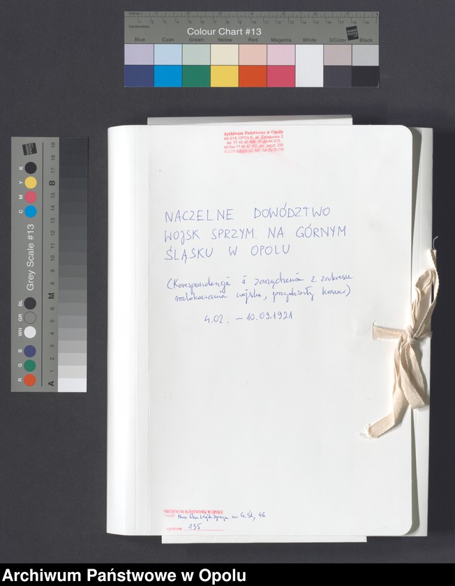 Obraz 2 z jednostki "Service du Genie-Casenement-Cantonnement  /Korespondencja i zarządzenia z zakresu rozlokowania wojska, przydziały koszar/ 4.02.- 10.09.1921"