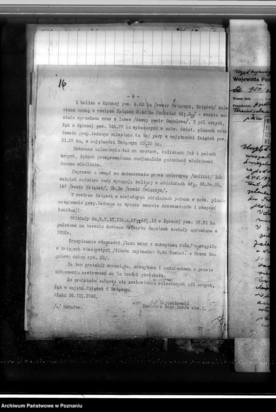 image.from.unit.number "Nadzór nad gospodarką w lasach majętności Święczyn powiat śremski"