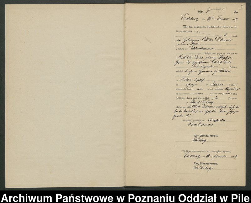 Obraz 4 z jednostki "Księga urodzeń"