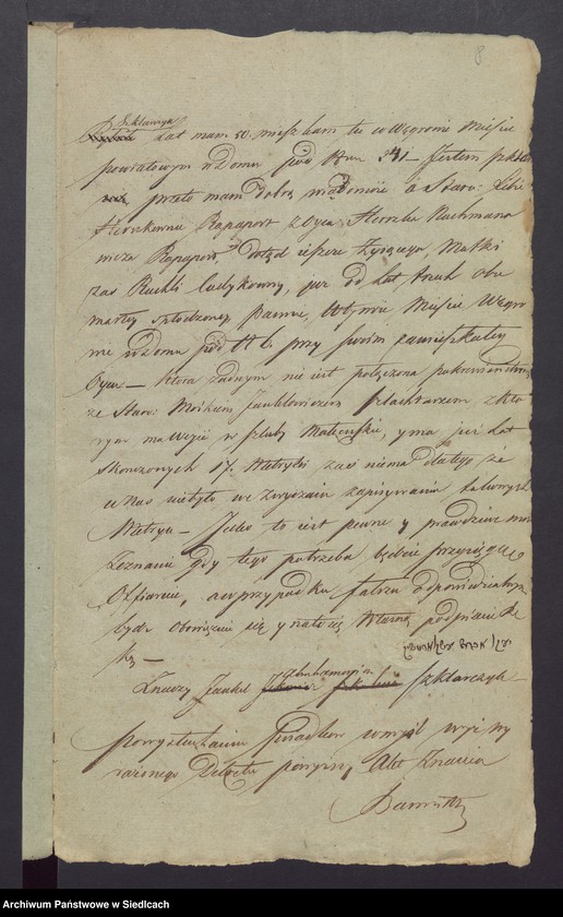 Obraz 7 z jednostki "Dowody do akt małżeństw"