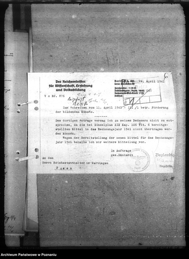 Obraz 11 z jednostki "Förderung der bildenden Künste"