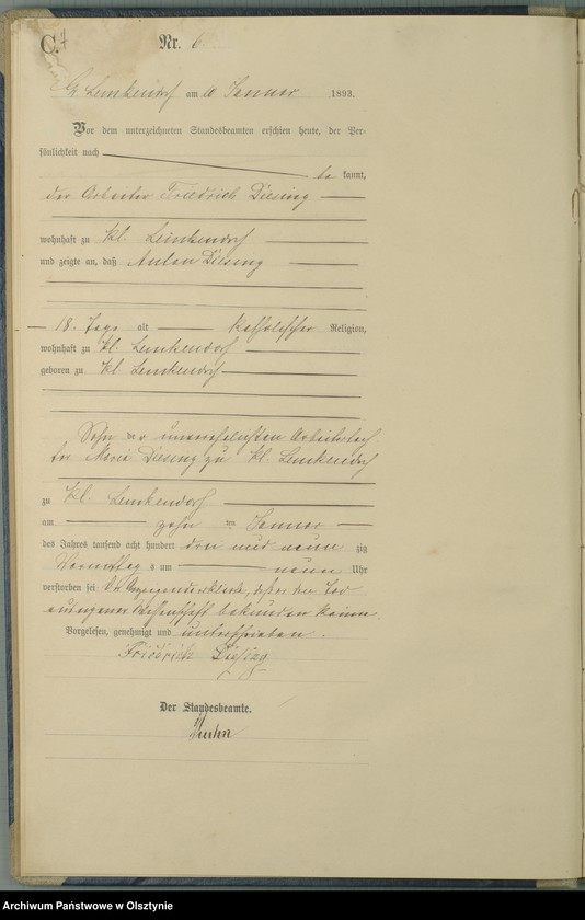 image.from.unit.number "Sterbe-Haupt-Register Nr 1 - 68 i 1 - 49"