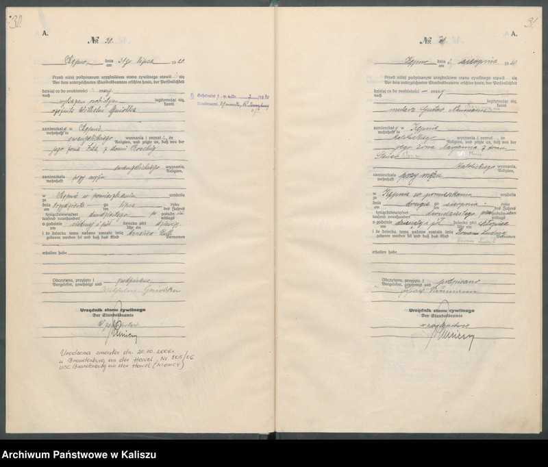 image.from.unit.number "Rejestr urodzeń (główny) - tom II"