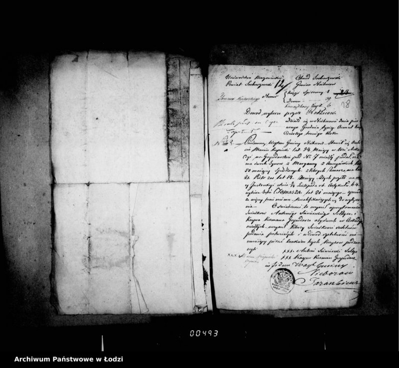 Obraz 20 z jednostki "Akta tyczące się dowodów spisowych"