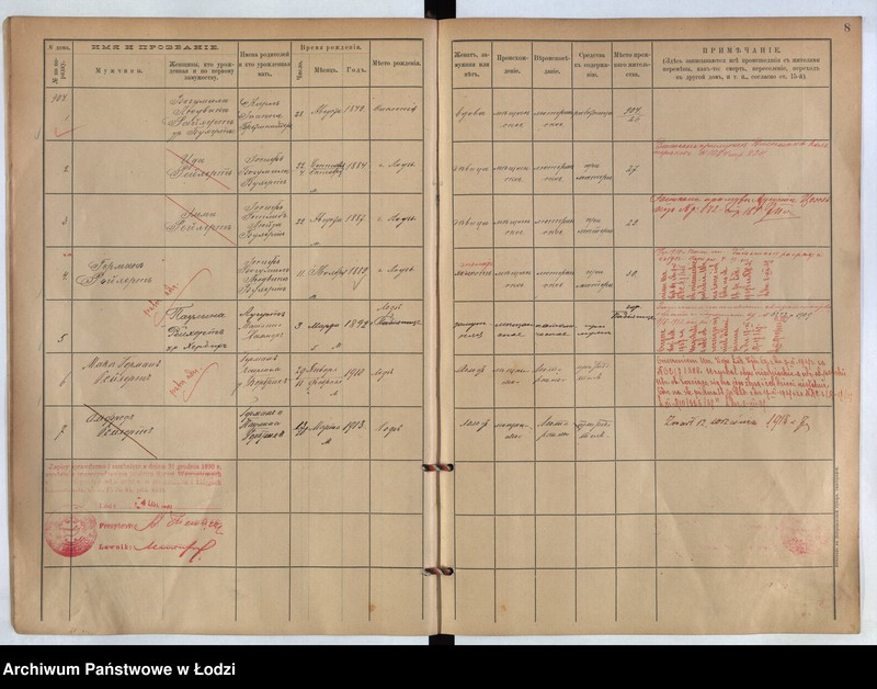 image.from.unit.number "[Księga ludności stałej m. Łodzi guberni piotrkowskiej nr domu 904-913]"