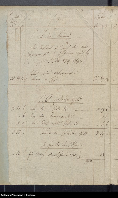 image.from.unit.number "Jahr Armen Cassen Rechnung der Widminnschen Kirche"