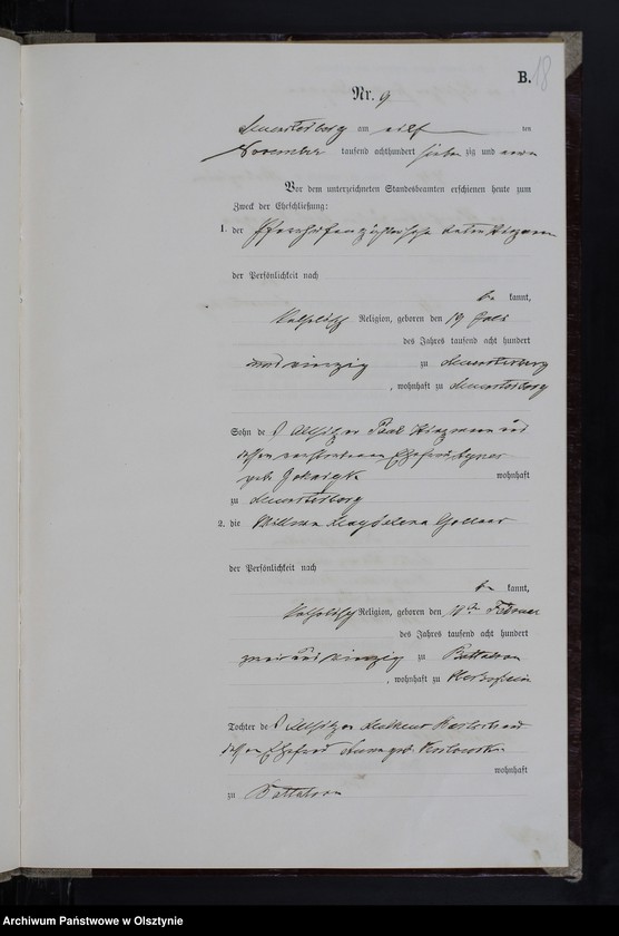 image.from.unit.number "Heiraths-Neben-Register Nr 1 - 13"