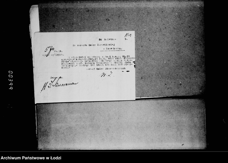 Obraz 19 z jednostki "Akta dotyczące spraw ogólnych"