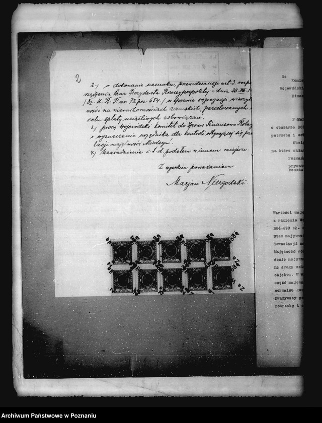 Obraz 6 z jednostki "Majątek Miedzyń powiatu bydgoskiego parcelacja oddłużeniowa"