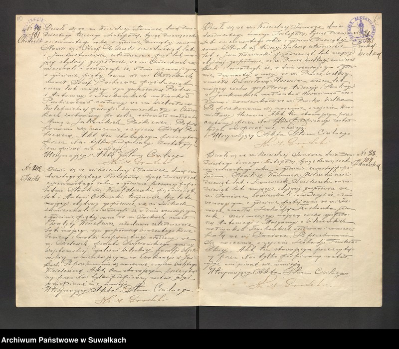 image.from.unit.number "[Księga akt zgonów parafii rzymskokatolickiej w Janówce z lat 1918-1924]"