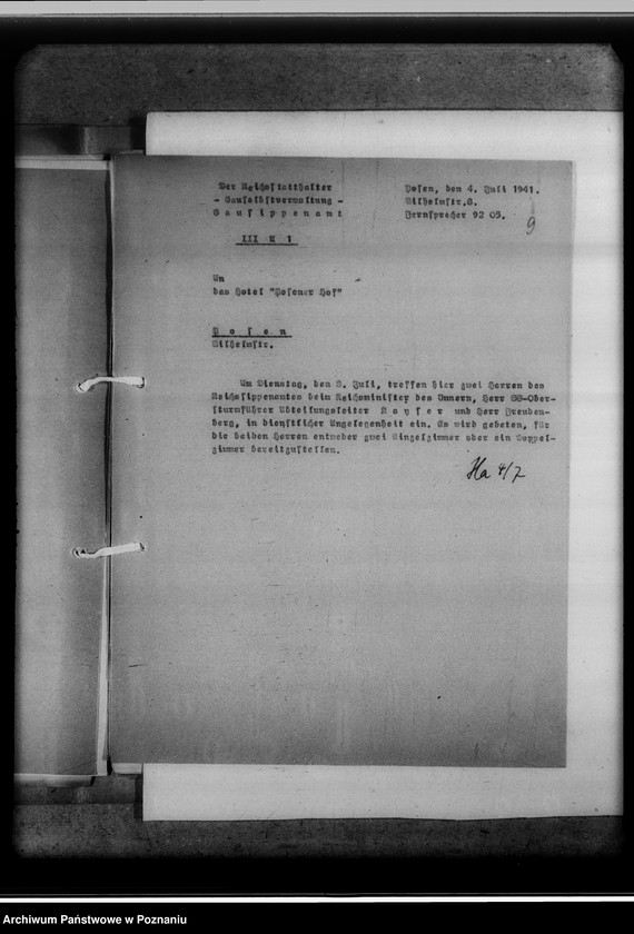 Obraz 13 z jednostki "Allgemeiner Schriftverkehr"