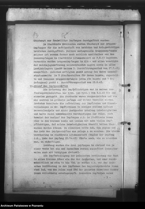 Obraz 19 z jednostki "Typhus - Impfberichte"