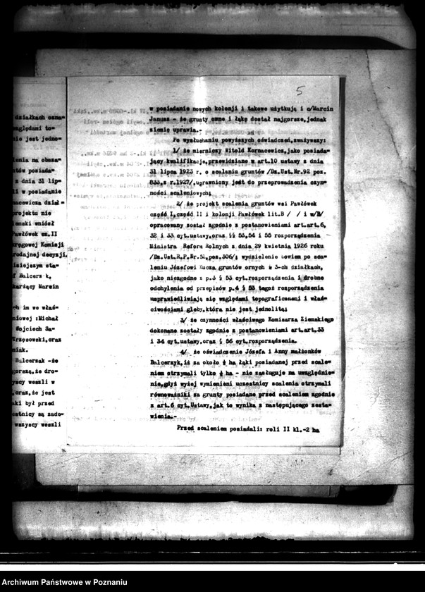 image.from.unit.number "Regulacja hipoteczna scalonych gruntów we wsi Pawłówek powiatu kaliskiego"