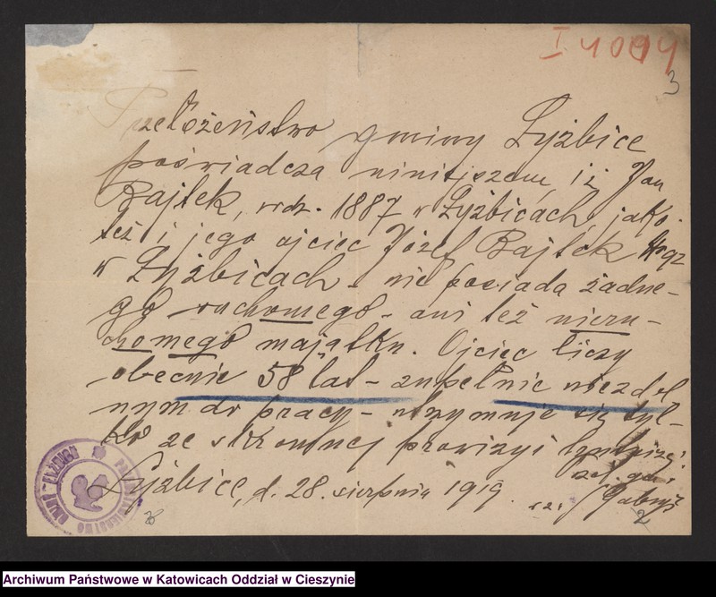image.from.unit.number "[Korespondencja Rady Narodowej Księstwa Cieszyńskiego]"