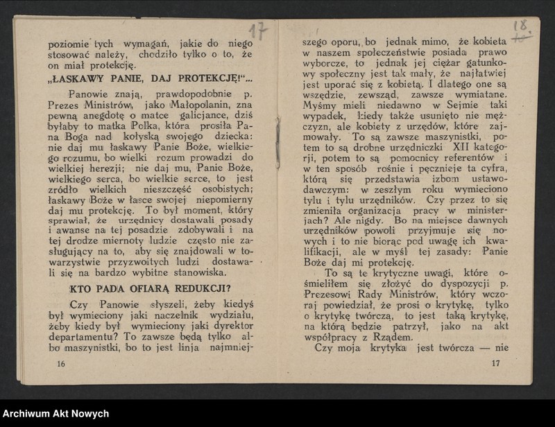 image.from.unit.number "Pozner Stanisław (Senator); Załączniki: S. Pozner - "W obronie demokracji". Przemówienie w Senacie w dn. 31 VII 1926 r.; L.1"