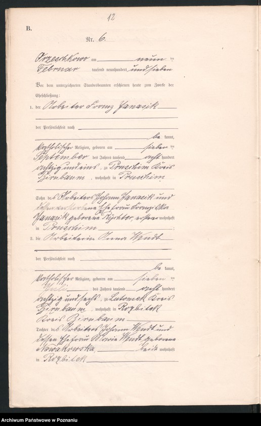 Obraz 14 z jednostki "Heirath-Neben-Register"