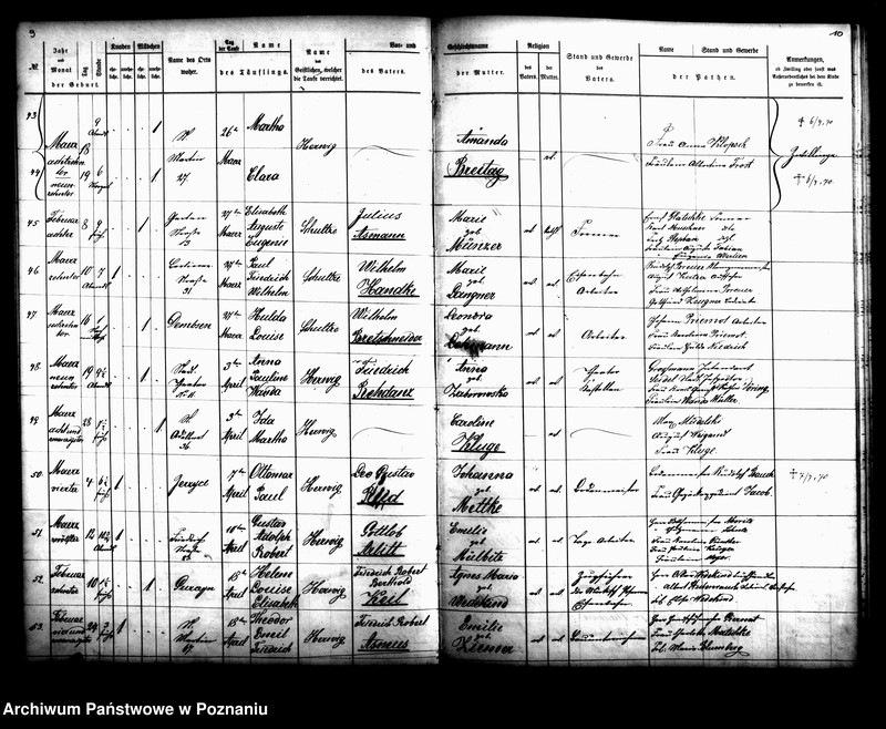 Obraz 7 z jednostki "[Akta zgonów, ślubów, urodzeń i chrztów]"