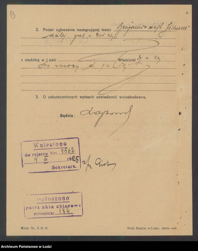 Obraz 15 z jednostki "Benjamin- Lajb Jaskowicz- pończoszarnia"