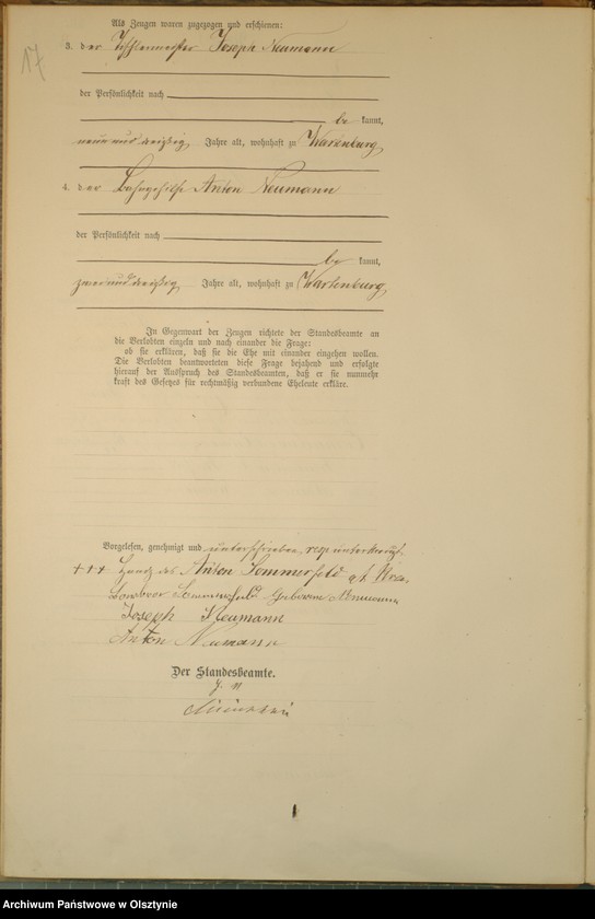 image.from.unit.number "Heiraths-Haupt-Register Nr 1 - 45"