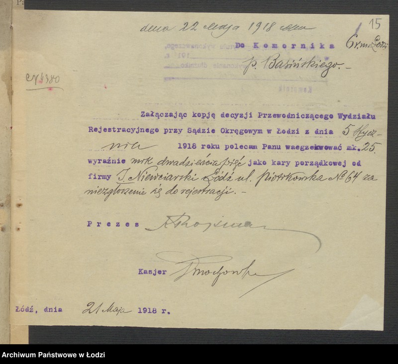 Obraz 17 z jednostki "Jochel Niewiażski - sprzedaż towarów manufakturowych"