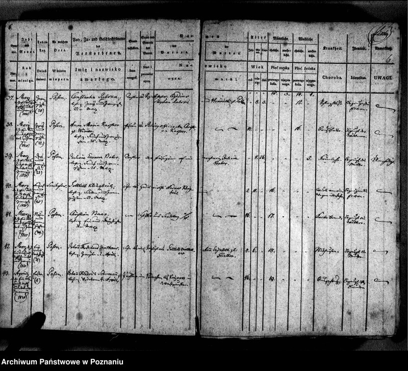 Obraz 9 z jednostki "Sterbenbuch"