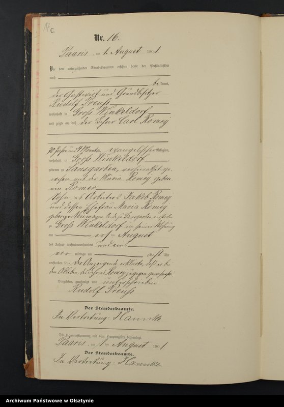 image.from.unit.number "Sterbe-Neben-Register Nr 1 - 25"