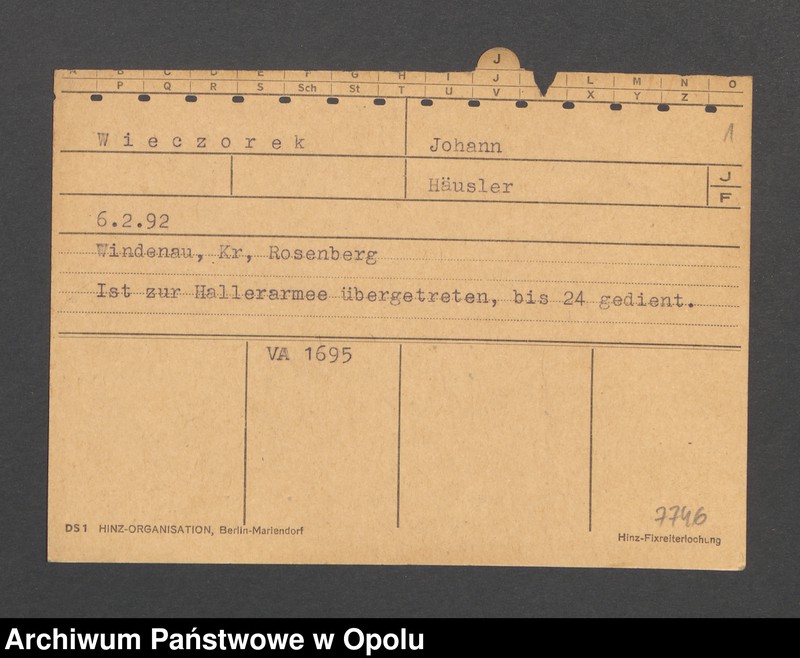 image.from.unit.number "[Wieczorek Johann, ur. 6.02.1892 r. Windenau]"