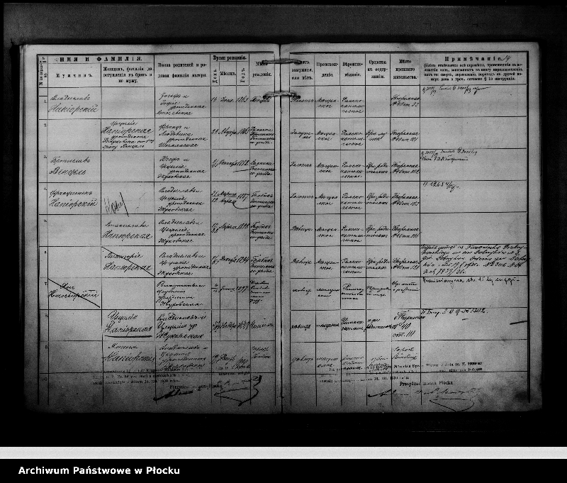 image.from.unit.number "[Księga zamknięta ludności stałej m. Płocka - ul. Więzienna nr 40]"