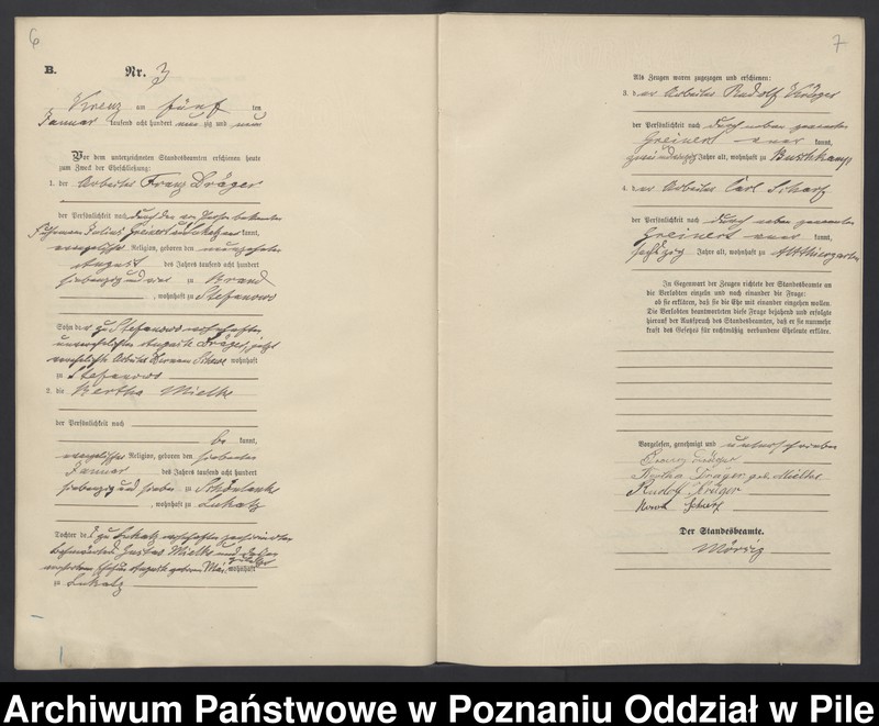 Obraz 6 z jednostki "Księga małżeństw"