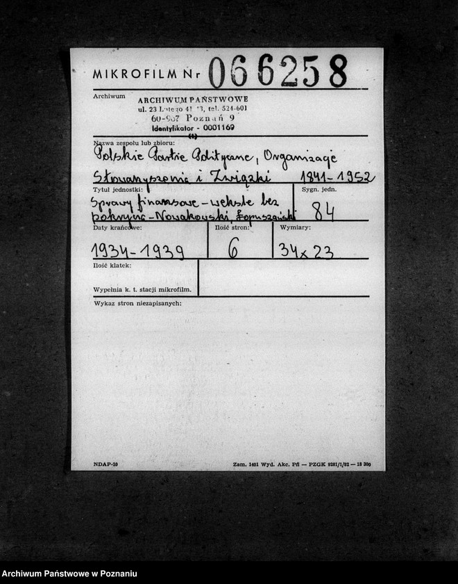 Obraz 2 z jednostki "Sprawy finansowe - weksle bez pokrycia - Nowakowski, Łopuszański"