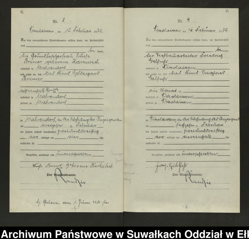 image.from.unit.number "Sterbe=Haupt=Register des Königlichen Preussischen Standes-Amtes Nikolaiken Kreis Sensburg"