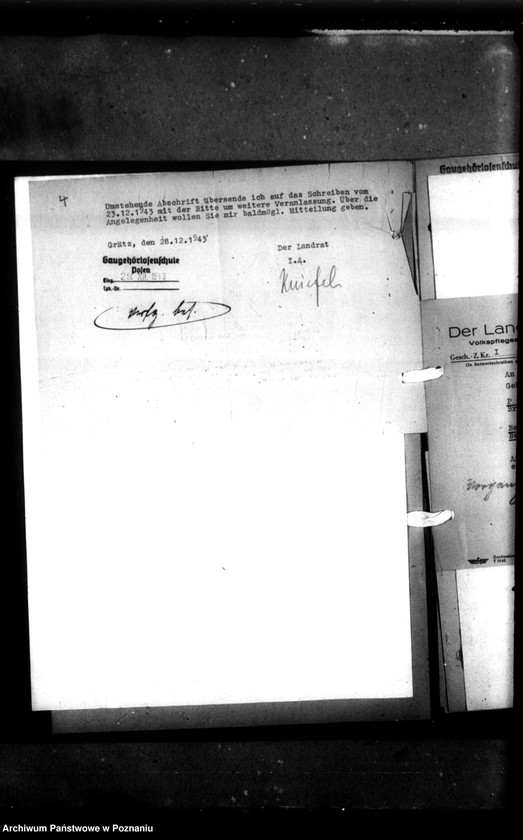 Obraz 9 z jednostki "[Korespondencja w sprawie zatrudnienia osób głuchoniemych]."