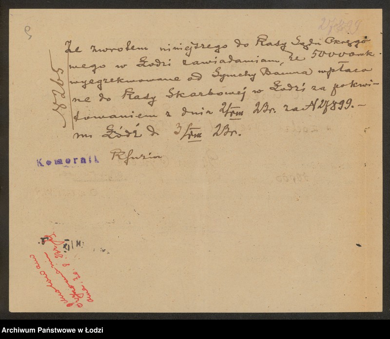 Obraz 11 z jednostki "Symcha Baum- sklep kolonialny"