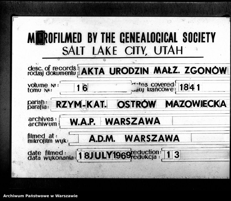 image.from.unit.number "Akta urodzeń, małżeństw i zgonów"