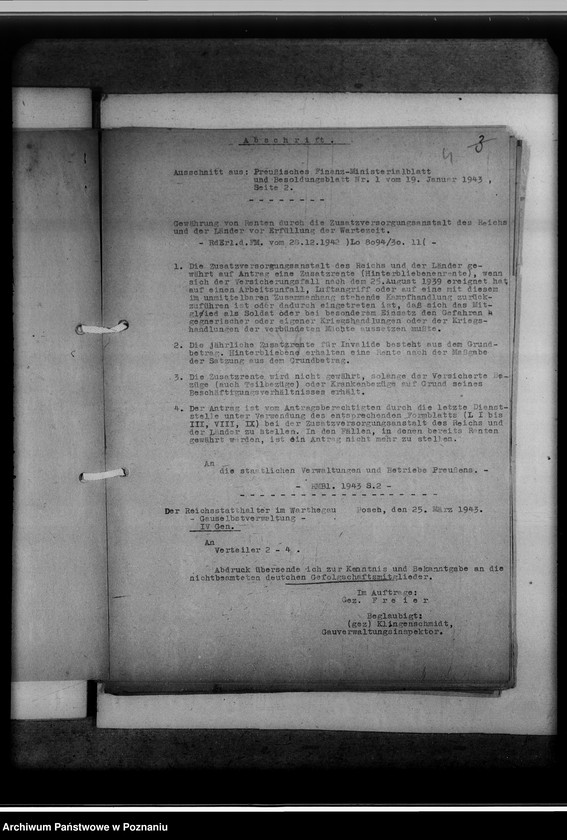 Obraz 8 z jednostki "Allgemeine Verfügungen der Gauselbstverwaltung"