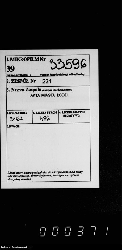 Obraz 2 z jednostki "Ob ustrojstve derevjannoj mostovoj na 10 učastkach ulic v gor. Lodzi"