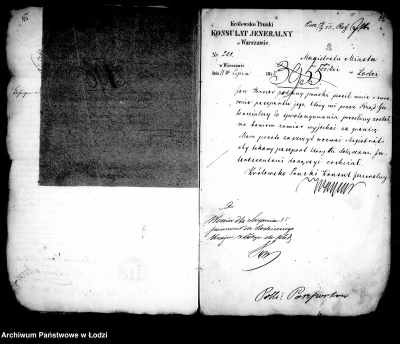 Obraz 17 z jednostki "Akta w przedmiocie paszportów"