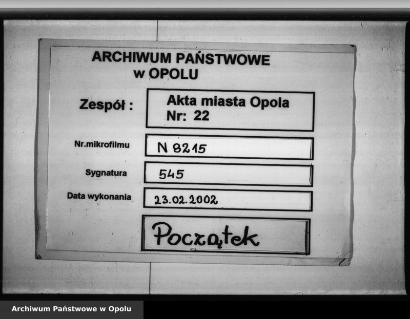Obraz 1 z jednostki "Acta die Geschäftsführung der Stadt Verordneten betreffend. Jahrgang 1829 bis inclus[ive] 1832"