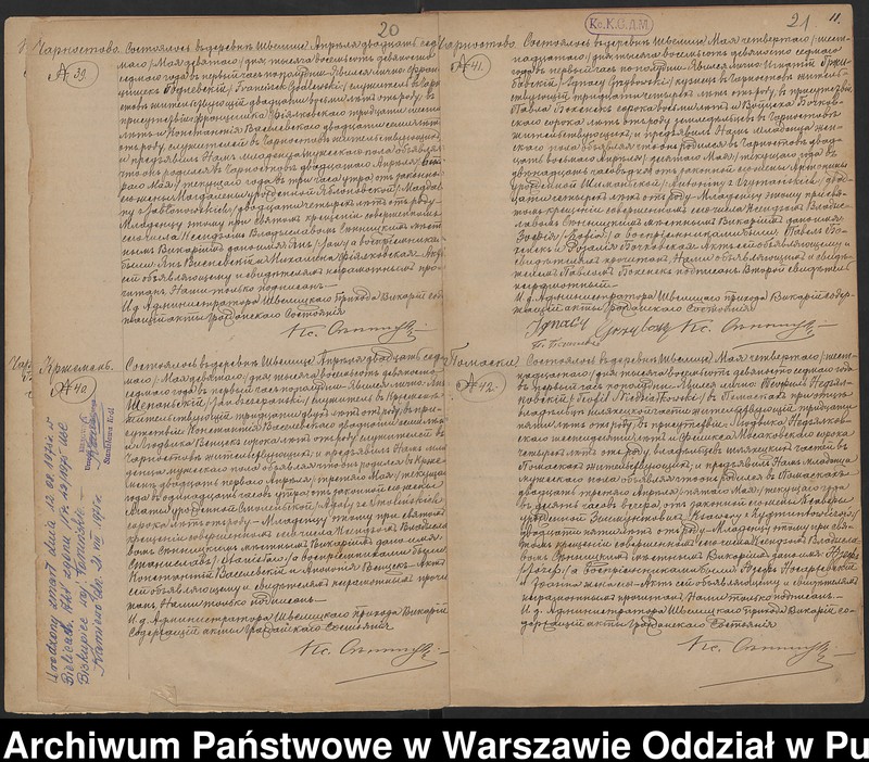 image.from.unit.number "Akta urodzeń, małżeństw i zgonów"