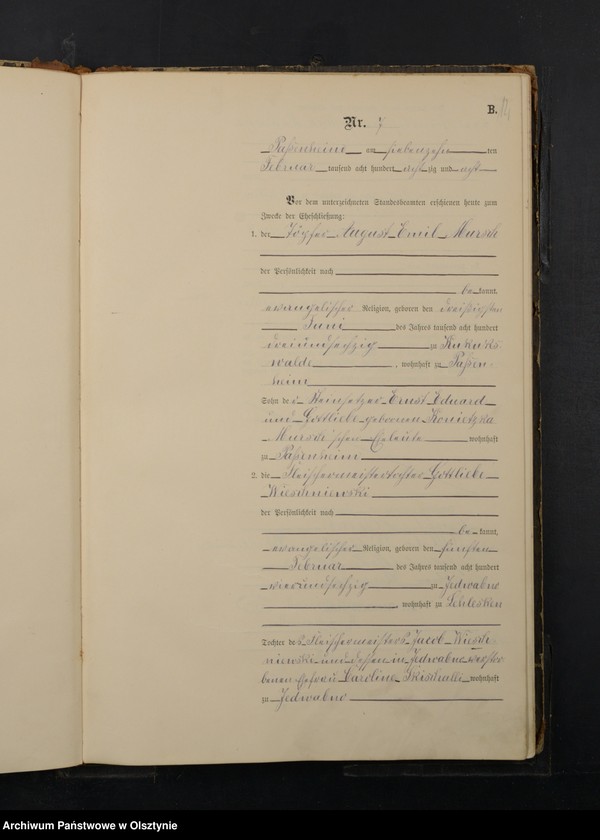 image.from.unit.number "Heiraths-Haupt-Register Nr 1 - 29"