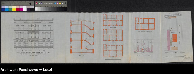 image.from.unit.number "Ob˝ utverždenìi plana na postrojku Feodorom Štejgertom kamennago 3h˝ êtažnago žilago doma pod˝ No 745 po uglu Petrokovskoj i Rozvadovskoj ulicě v˝ gor[ode] Lodzi"