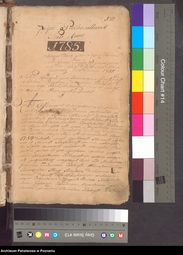 image.from.unit.number "Prothocollum officii consularis civitatis Posnaniae."