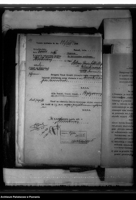 image.from.unit.number "Wierzbiczany powiat inowrocławski wyłączenie z art. 4 i 5 właścicielka Helena Schlichtnigowa"